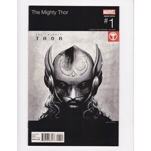 MIGHTY THOR #1 HIP HOP VARIANT MIKE DEODATO JANE FOSTER  MFDOOM MARVEL 1ST PRINT